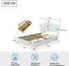 okwish Kinderbett Plattformbett 140×200 cm mit Lattenrost, Produktbild-Vorschau 7