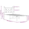 VidaXL 374330, Černá, 85 cm, 2,07 m, 97 cm, 800 x 2000 mm, Náhled obrázku produktu 7