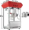 SucceBuy Machine à pop-corn 850 W, 237 ml chaudière machine Voir les images du produit 8