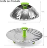 Edelstahl Dampfgarer Dampfgarer Einsatz für Topf, mit Produktbild-Vorschau 4