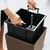 LECHUZA-Pflanzgefäß CUBICO Color 30 Muskat | Pflanzgefäß Produktbild-Vorschau 3