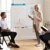 COSTWAY Doppelseitiges mobiles Whiteboard, 120 x 90 cm, Produktbild-Vorschau 2