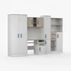 Jugendzimmer Wohnwand Kinderzimmer 300 cm Weiß/Sonoma mit Produktbild-Vorschau 4