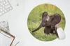 MuchoWow® Mauspad Mousepad Elefant - Baby - Kalb 40x40 cm - Produktbild-Vorschau 5