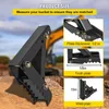 SucceBuy 18" čep lžíce bagru, tloušťka zubu 1/2", těžká Náhled obrázku produktu 3