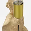 Mauro Ferretti Tischleuchte Affe Gold 26x34x55 cm Produktbild-Vorschau 12