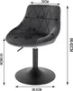 WOLTU Barhocker 2er Set Tresenhocker Barsessel mit Produktbild-Vorschau 7