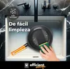BRA A281222, Kulatý, Univerzální pánev, Černá, Oranžová, Náhled obrázku produktu 4