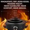 Feuerofen Utschak Ø 40 cm mit Abzugsrohr, für Kasan 12 L, Produktbild-Vorschau 8