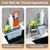 Spülbecken Organizer, Küchen Organizer mit Spültuchhalter- Produktbild-Vorschau 4