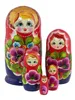 Matroschka Babuschka Matrjoschka Puppen Holzfiguren Produktbild-Vorschau 1