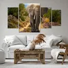 Bild auf Leinwand - Leinwandbild - Tiere Afrika Elefanten Produktbild-Vorschau 6