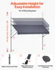 SucceBuy, store manuelle, auvent de 350 cm de long, avec Voir les images du produit 7