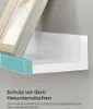Sada 3 moderních nástěnných polic bílá 38 cm Náhled obrázku produktu 21