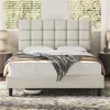 Yaheetech Polsterbett 160 x 200 cm, Doppelbett mit Produktbild-Vorschau 2