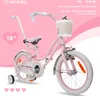 Mädchenfahrrad 16 Zoll Glocke Zusatzräder Schubstange Produktbild-Vorschau 2