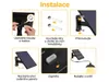 iQtech Solar 12 Solar-Pendelleuchte, Fernbedienung, 8 W Produktbild-Vorschau 4
