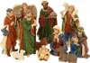 Krippenfiguren | 11-teilig | Polystone | Höhe 5-10 cm Produktbild-Vorschau 1