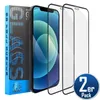 2x Full Screen Panzerfolie für iPhone 12 / 12 Pro 9D Full Produktbild-Vorschau 1