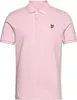 Lyle & Scott Polo Slim Fit hellrosa einfarbig Baumwolle Produktbild-Vorschau 4