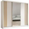 Schiebetürenschrank NELA II 240cm - 3-türig Kleiderschrank, Produktbild-Vorschau 2