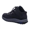 A side view of a black Skechers waterproof hiking boot. Produktbild-Vorschau