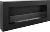 A black ethanol fireplace mounted on a wall. Anteprima dell’immagine prodotto