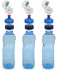 3x 1,0L Kavodrink Wasserflasche Trinkflasche + 3x FlipTop + Produktbild-Vorschau 1