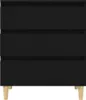 vidaXL Sideboard Schwarz 60x35x70 cm Holzwerkstoff Produktbild-Vorschau 6