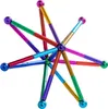 A colorful magnetic construction toy is shown against a white background. Náhled obrázku produktu