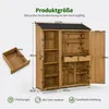 M MCombo Gartenschrank Holz mit 7 Ablagen&2 Schubladen, Produktbild-Vorschau 3