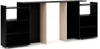 Tête de lit avec rangement pour lit 140x200 cm Noir mat Voir les images du produit 10