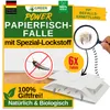 Papierfische Falle mit Spezial-Lockstoff - 6x Fallen - Produktbild-Vorschau 1