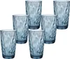 Longdrink Gläser 47cl Diamond Ocean Blue - 6 Stück Produktbild-Vorschau 1