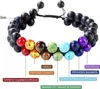 Set di bracciali Bracciale Chakra a doppia fila Donna e Anteprima dell’immagine prodotto 4