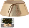 H&S Decoration Copertura per albero di Natale oro Anteprima dell’immagine prodotto 1