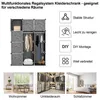 Jayseuw 12/16/20 Fächer DIY Kleiderschrank Regalsystem Produktbild-Vorschau 3