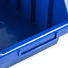 A close-up view of a blue plastic storage box. Anteprima dell’immagine prodotto