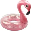Aufblasbar Flamingo Schwimmring, Glitzer Rosa Schwimmring Produktbild-Vorschau 1