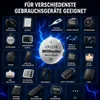2 x CR1216 WILHELM Lithium Knopfzelle 3V 26 mAh ø12 x 1,6 Produktbild-Vorschau 6