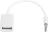 USB aux audio kabel adaptér 3,5 mm jack konektor na 2,0 Náhled obrázku produktu 1
