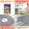 KlarsteinBrooklyn 42, mini lednice, , skleněné dveře, LED, Náhled obrázku produktu 5