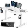 CASARIA® Bureau électrique réglable en hauteur blanc 160 x Voir les images du produit 1