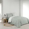 3tlg. Mikrofaser Bettwäsche Set 240x220cm Übergröße King Produktbild-Vorschau 2