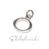 Buchstabenanhänger "O" in 925/- Sterling Silber rhod Produktbild-Vorschau 2