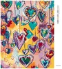 Diamondi - Diamond painting - FARBIGE HERZCHEN, 40X50 cm, Produktbild-Vorschau 3