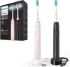 Elektrische Zahnbürste 2x Schwarz/Rosa HX3675/15 Produktbild-Vorschau 22