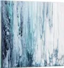 Bilder auf glas - Einteilig - Abstraktion Prellung Blau - Produktbild-Vorschau 1