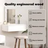 vidaXL Toaletný stolík so zásuvkami biely 60 x 40 x 70 cm Náhľad obrázku produktu 7