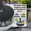 Sonnenschirmständer rund für 3,5-5cm Schirmständer Grau Produktbild-Vorschau 4